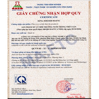 Nano bạc thủy sản AHT 100ml