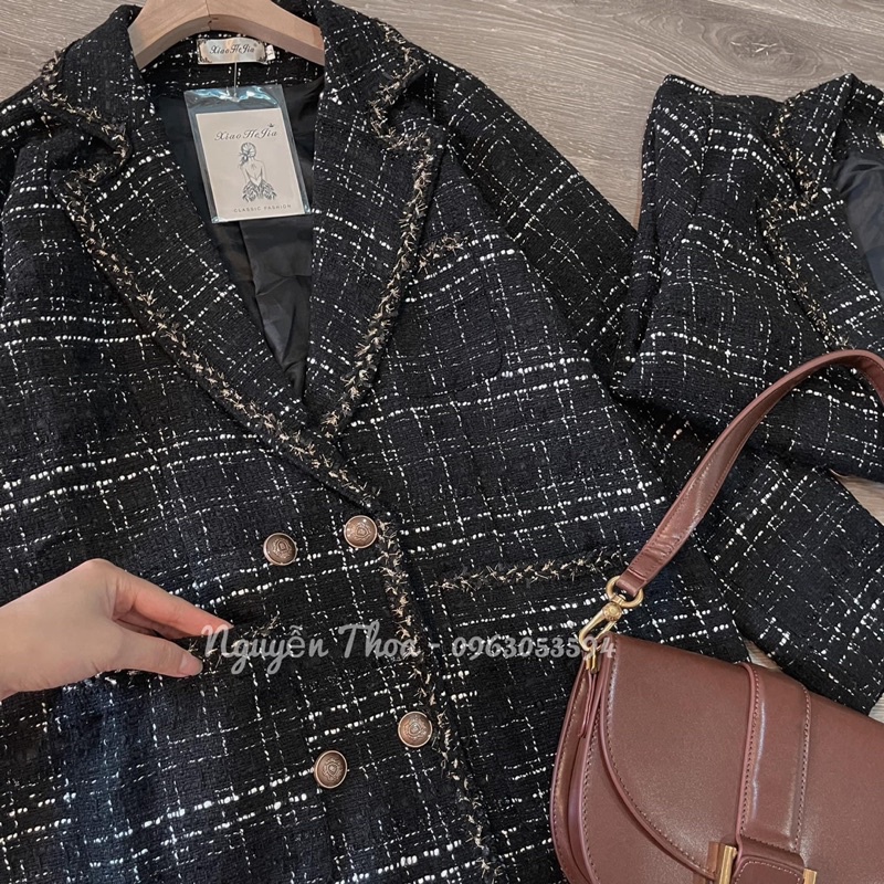 Áo dạ tweet 4 cúc | BigBuy360 - bigbuy360.vn