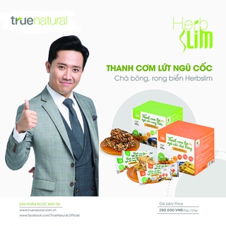 Thanh Cơm Gạo Lứt Ngũ Cốc Chà Bông TRUE NATURAL