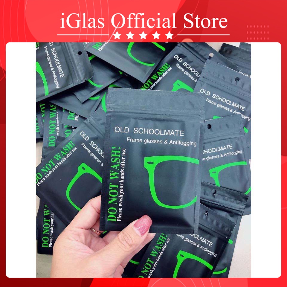 Khăn lau kính Nano iGlas chống bám hơi nước - Khăn Nano dùng 100 lần