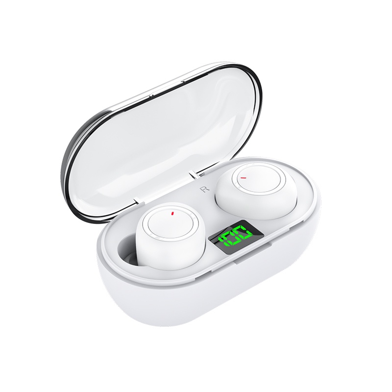 Tai Nghe Nhét Trong Y50 Pro TWS Y30 Bluetooth 5.0 Không Dây Tích Hợp Mic Kèm Hộp Sạc Ốp
