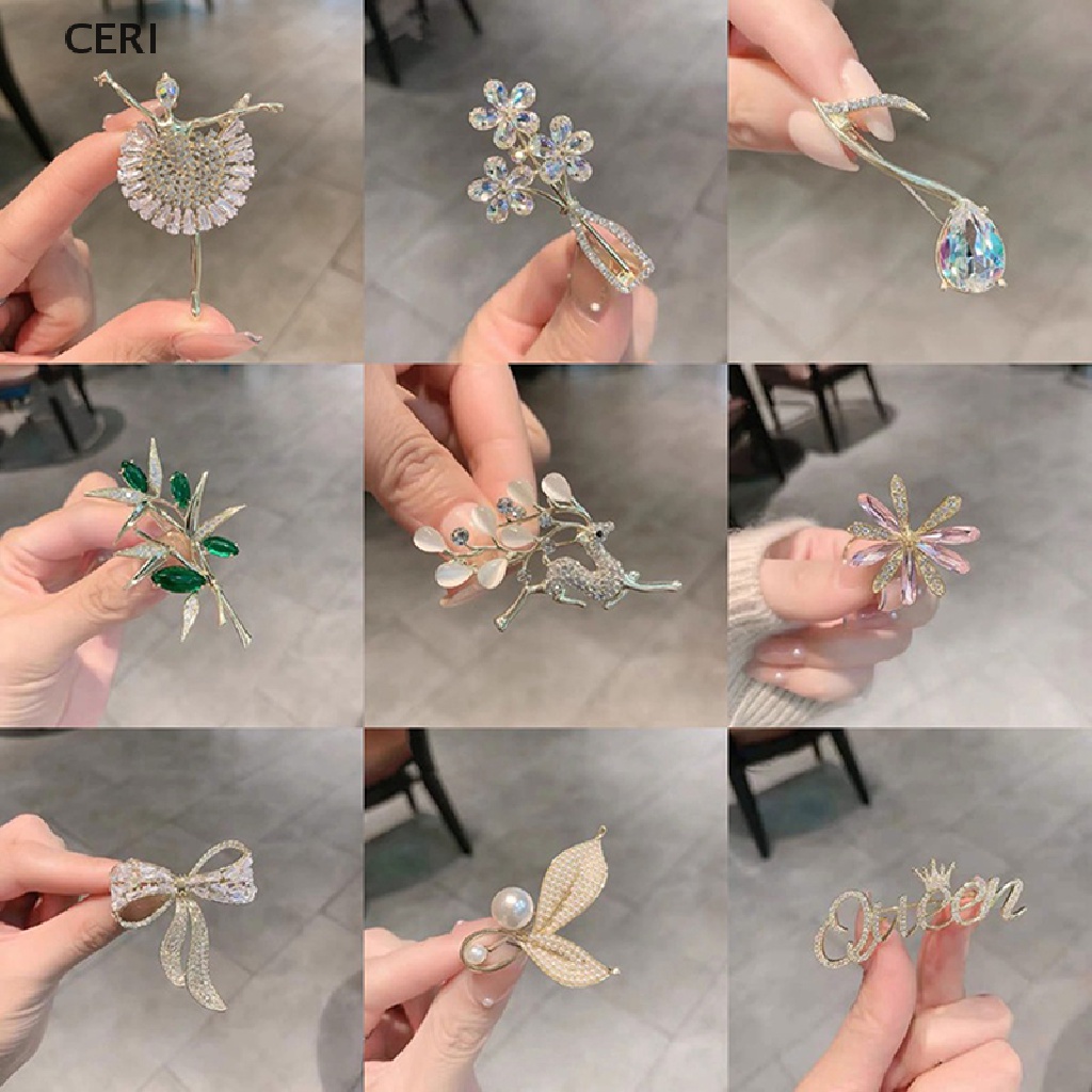 Ghim Cài Áo Hình Nốt Nhạc Đính Đá Sang Trọng