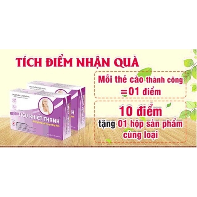 [Kèm quà] Tiêu khiết thanh - Hộp 30 viên - giúp giọng nói trong sáng hơn