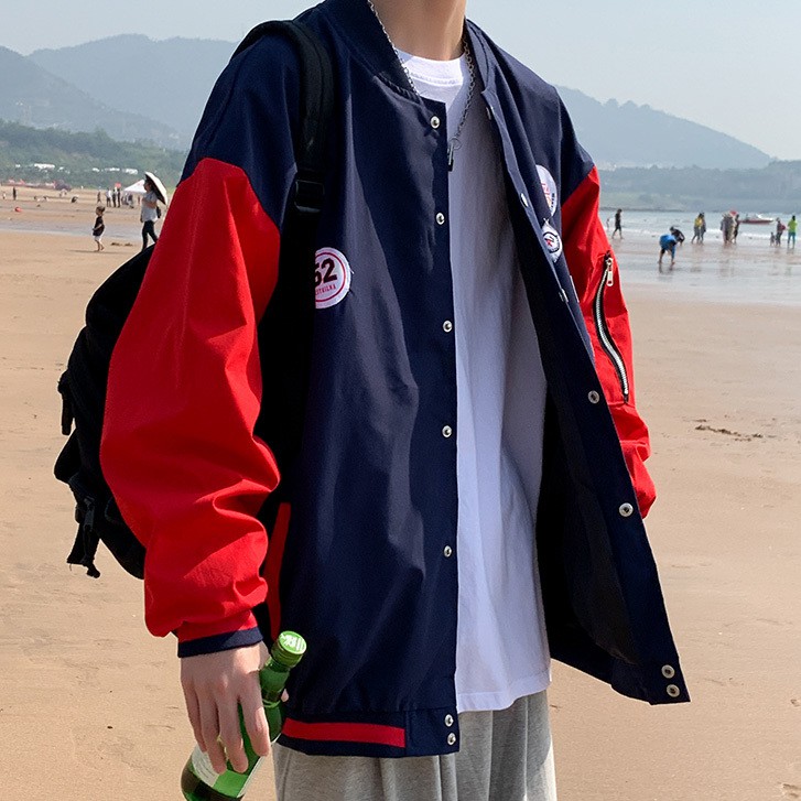 Áo khoác bomber phong cách Hàn Quốc thời trang cho nam