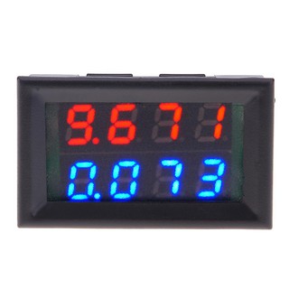 Đồng hồ đo điện áp 4 số 0-100V 0-10A 0.28inch
