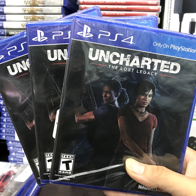 Đĩa Game PS4: Uncharted The Lost Legacy - hệ US