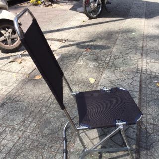 Ghế cafe xếp lưng cao 85cm
