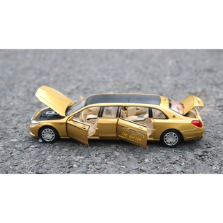 Xe mô hình Mercedes Maybach S650 Pullman 1:32
