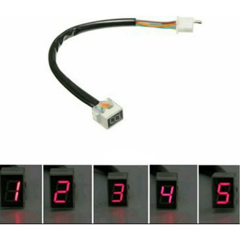 Đèn LED báo số xe máy