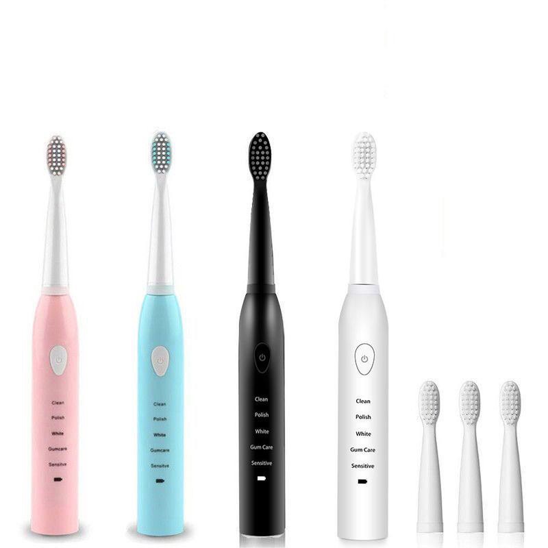 Bàn chải điện ELECTRIC TOOTHBRUSH-mua bàn chải tặng 4 đầu chải tiện lợi