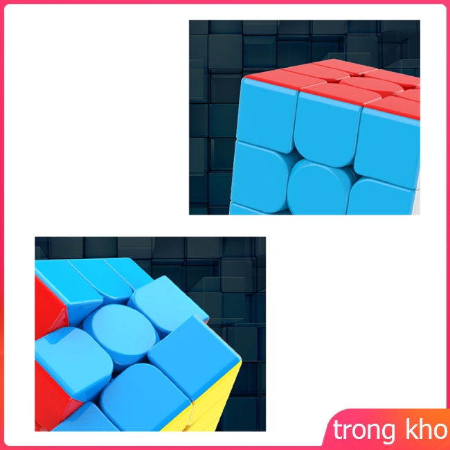 Khối Rubik Giải Đố 3x3 X 3 Thú Vị Chất Lượng Cao