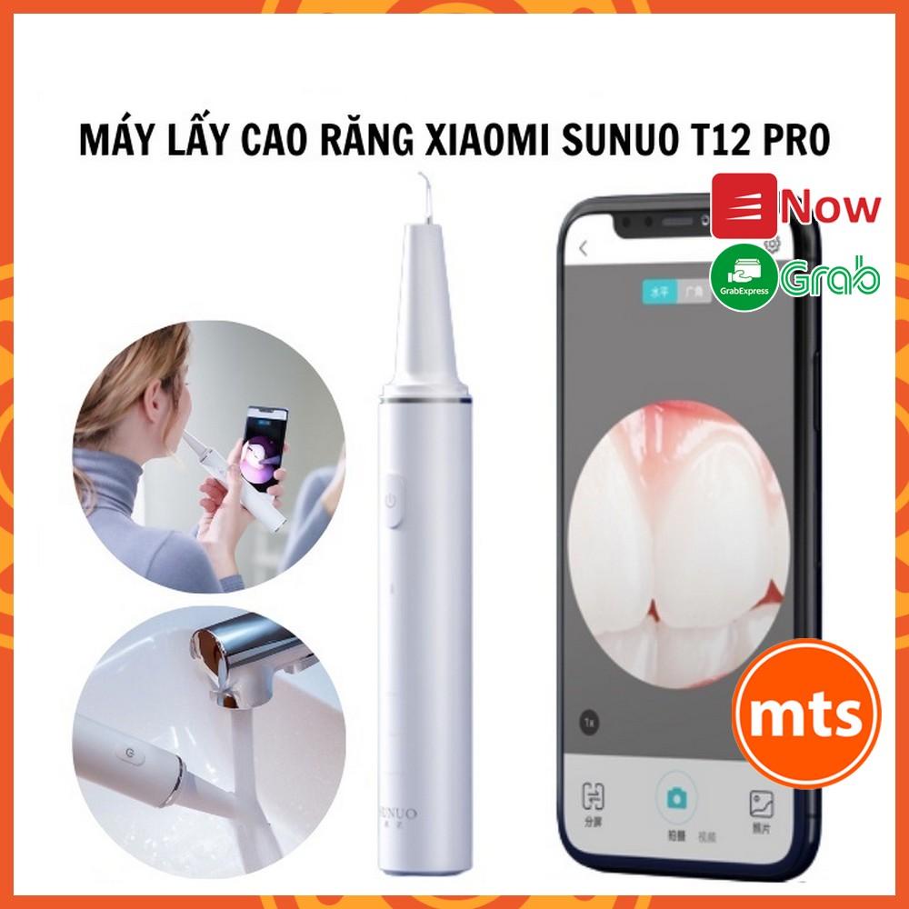 Máy lấy cao răng Xiaomi Sunuo T12 pro tích hợp camera theo dõi qua app thông minh - Minh Tín Shop