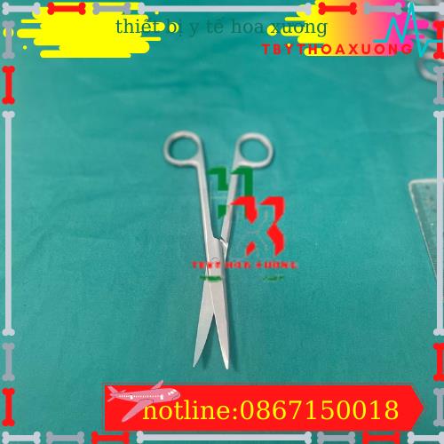 [Hàng Chính Hãng] Kéo Y Tế Cong Nhọn 2 Đầu 18cm - Pakistan