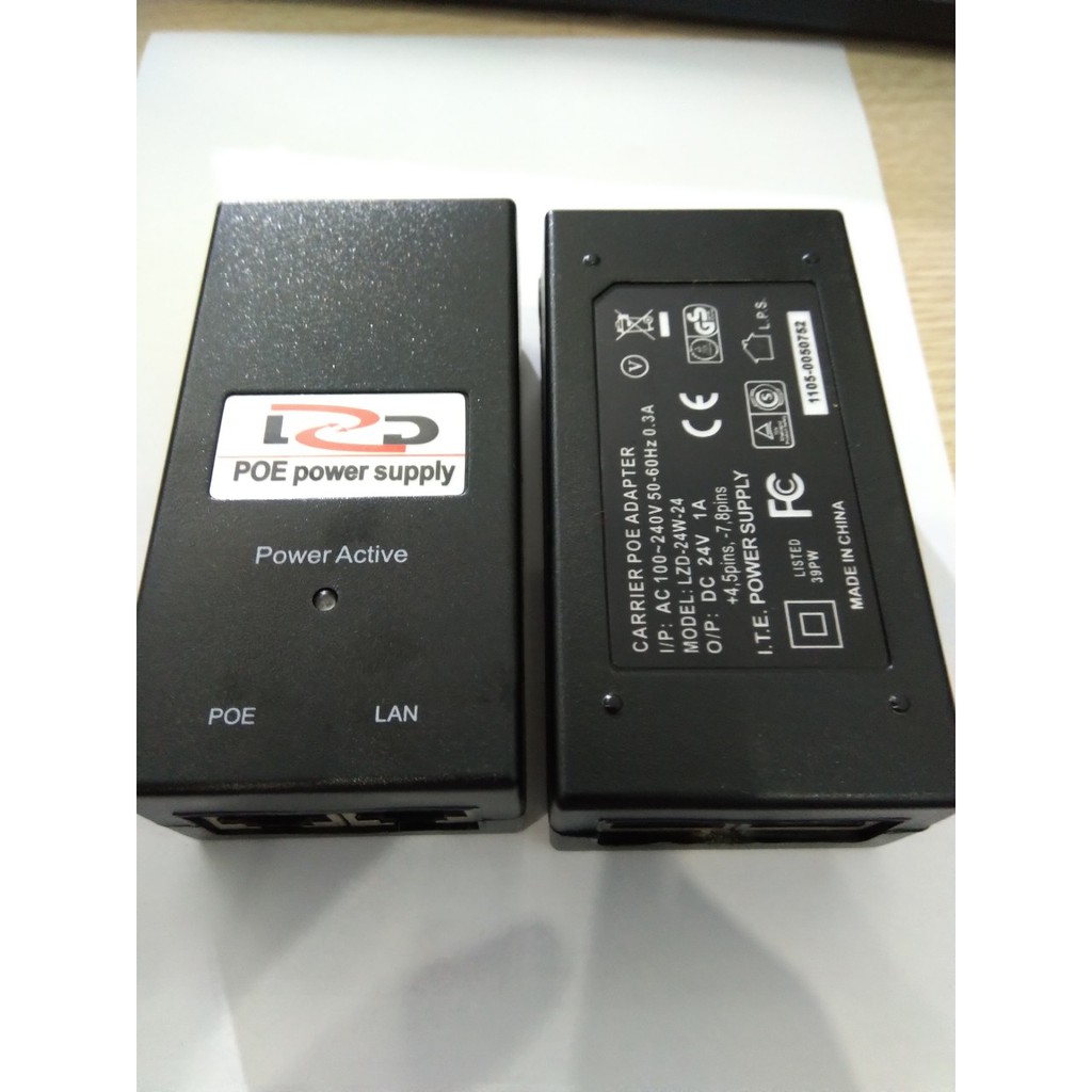 SIÊU RẺ_ Adapter nguồn POE 24V 1A