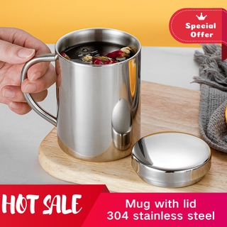 Cốc uống bia hai lớp cách nhiệt bằng thép không gỉ 304 bền bỉ cao cấp