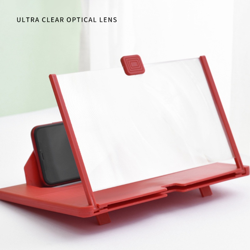 Kính phóng đại màn hình điện thoại 3d 12inch thiết kế dạng gập bảo vệ mắt | BigBuy360 - bigbuy360.vn