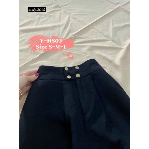 QUẦN TÂY 4 NÚT LƯNG CAO - ẢNH TỰ CHỤP