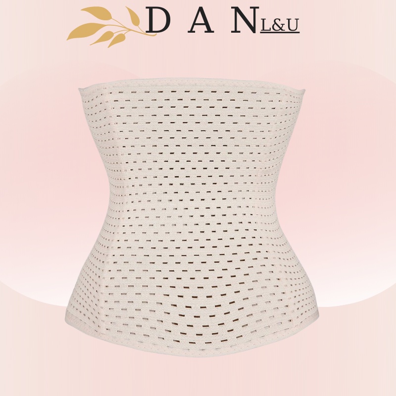 Đai Gen Bụng Định Hình Giảm Eo Sau Sinh 3 Mốc Chống Cuộn DAN L&amp;U 8888