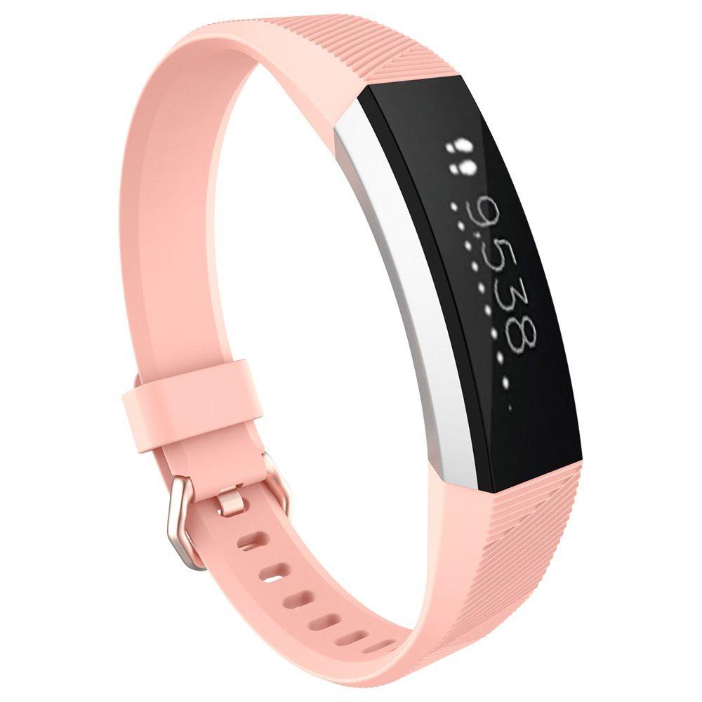 BTLIMER Dây Đeo Thay Thế Chất Liệu Silicon Màu Trơn Cho Fitbit Alta / Alta HR