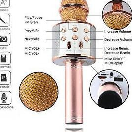 Micro Bluetooth Không Dây Jh9 Wster Ws 858 + Phụ Kiện