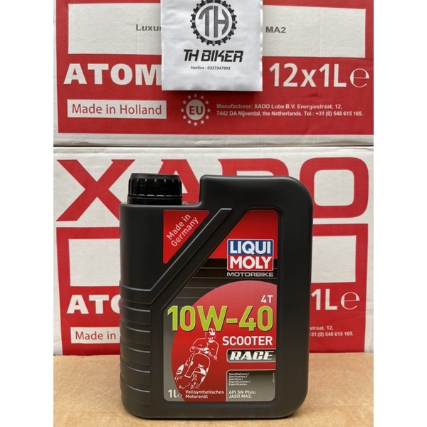 Nhớt Xe Tay Ga LIQUI MOLY Scooter Race 10w40
