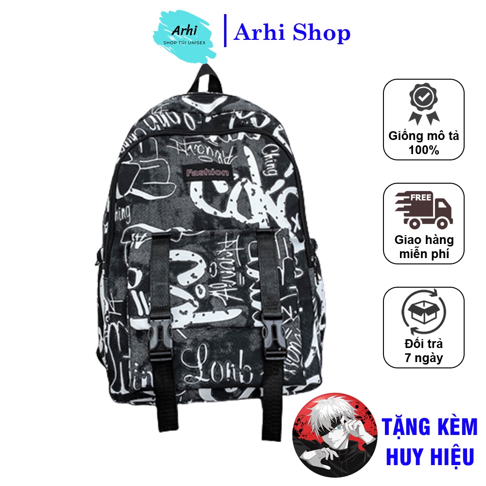 Balo Thời Trang Túi Đeo Fashion Đi Học Đi Chơi Du Lịch Chống Nước Hàn Quốc