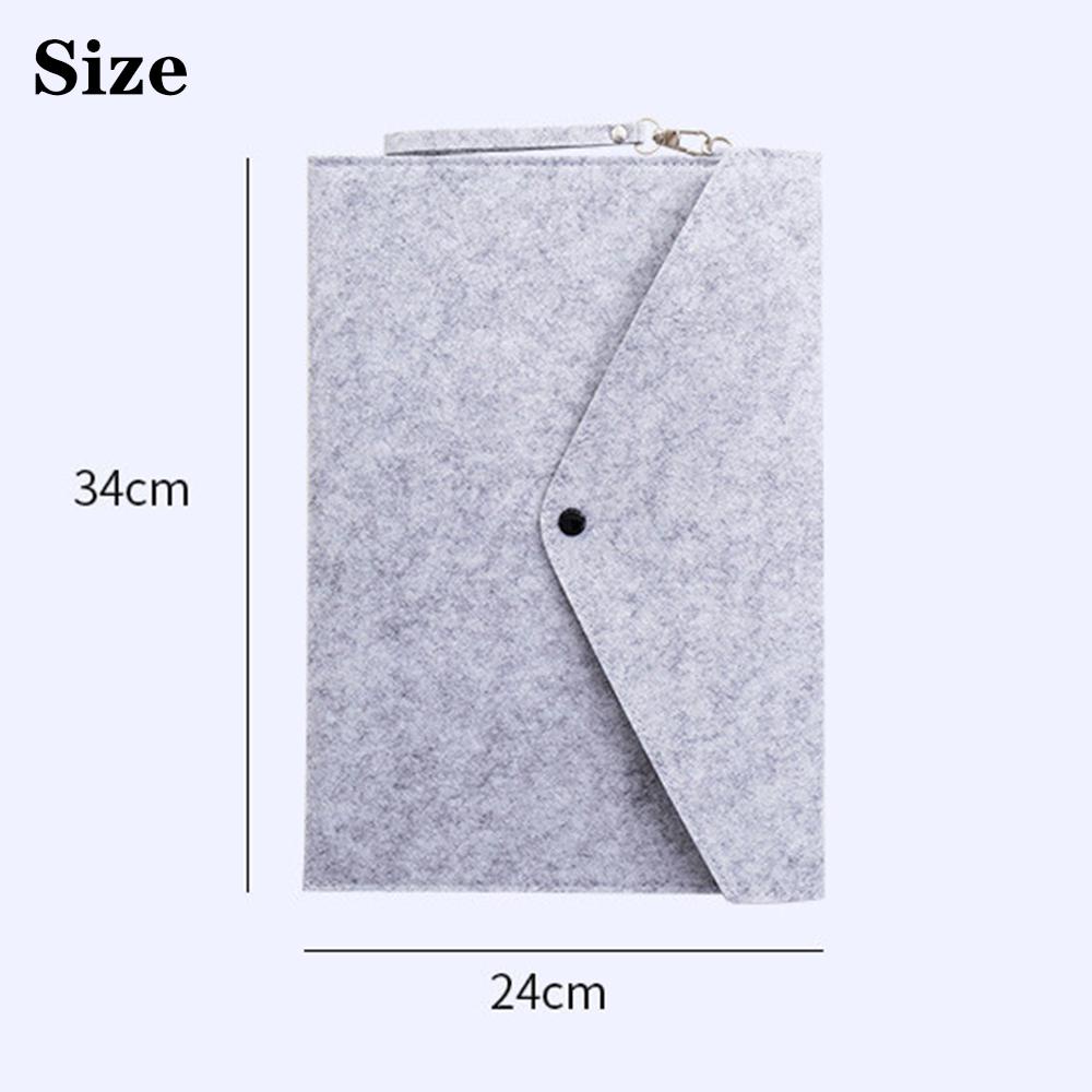 Túi Đựng Hồ Sơ / Ipad Khổ A4 Đơn Giản Sức Chứa Lớn Tiện Dụng