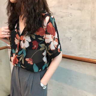 Áo hoa vintage