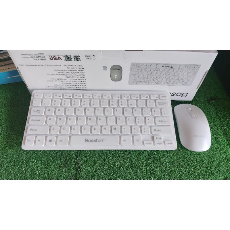 Combo chuột phím ko dây mini dùng cho máy bàn, laptop (mẫu ngẫu nhiên)