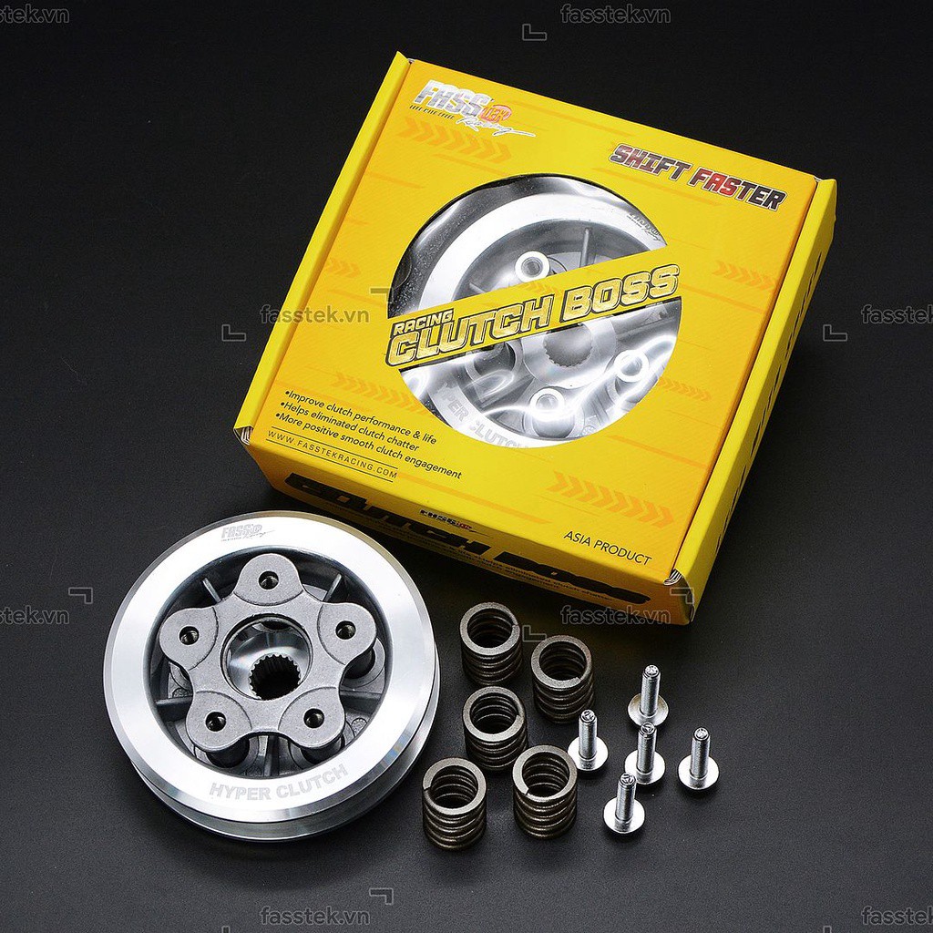 [ COMBO] ĐẾ NỒI NHÔM / BỐ NỒI / LÁ SẮT ĐỘ FASSTEK SPEED WINNER - SONIC150