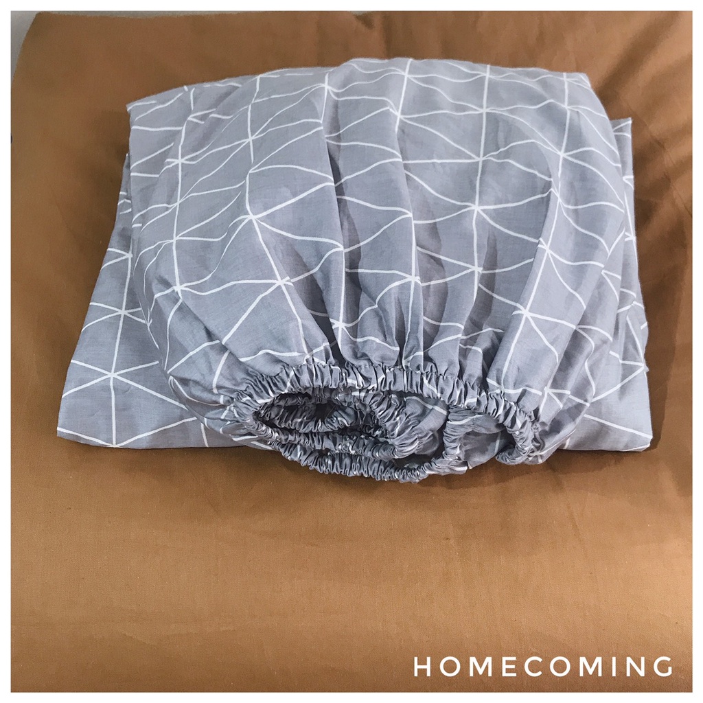 Ga giường Cotton Hàn 100% size 1m6x2m/1m8x2m/2mx2m2 thương hiệu Homecoming