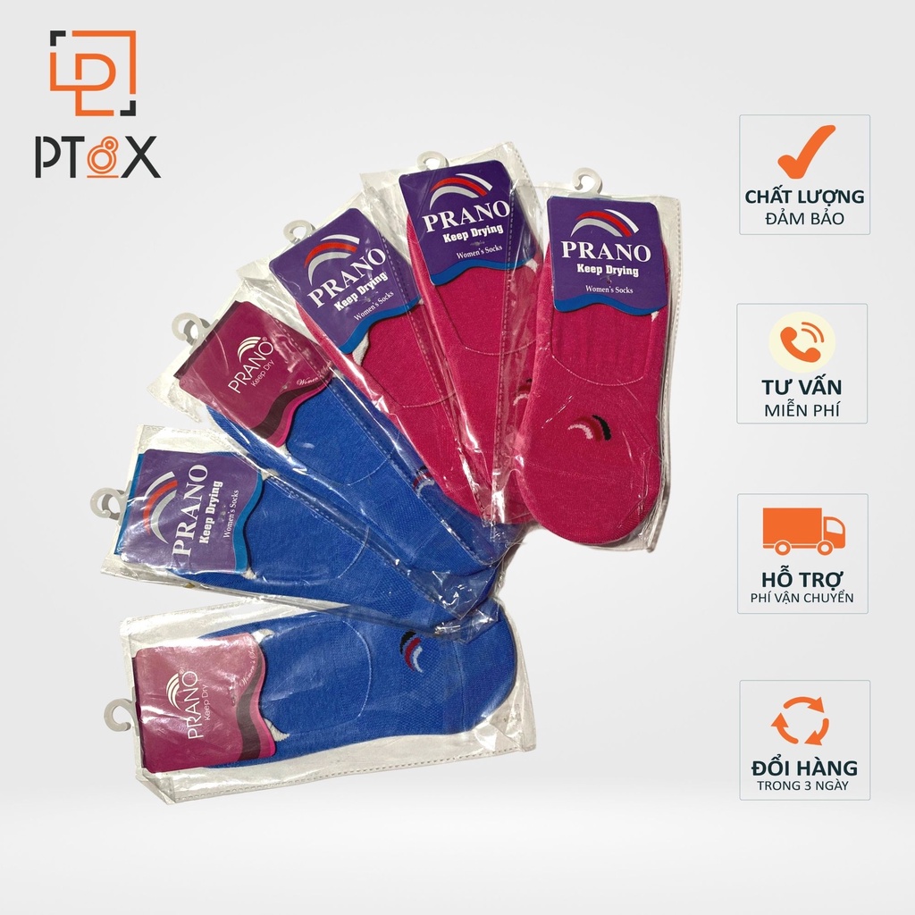 Tất lười chất cotton thoáng khí khử mùi hè thu PT8X
