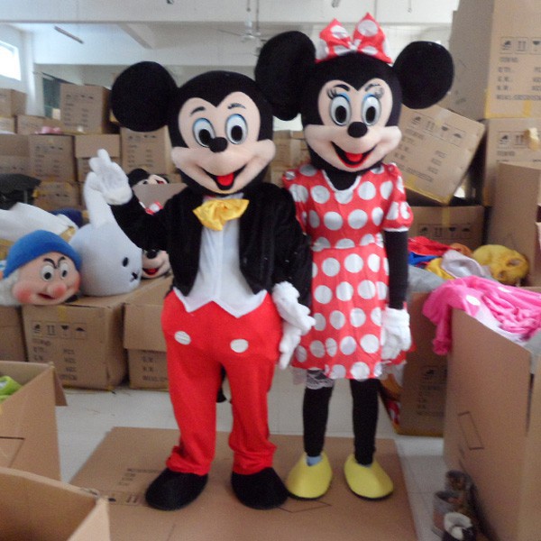 Bộ Đồ Hóa Trang Chuột Mickey Minnie Đáng Yêu Cho Cặp Đôi
