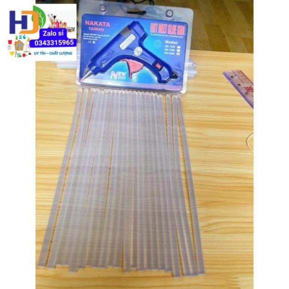 1 cây keo nến silicon loại nhỏ 27cm dùng cho súng bắn keo 20W