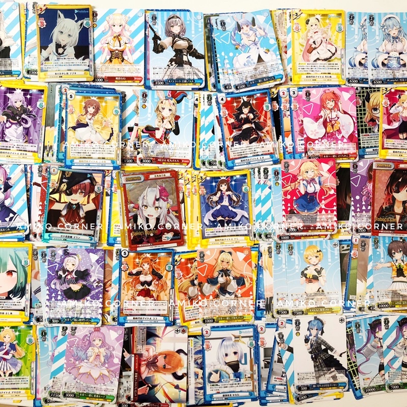 Lẻ card hololive rebirth weiss schwarz hàng chính hãng đọc kĩ mô tả