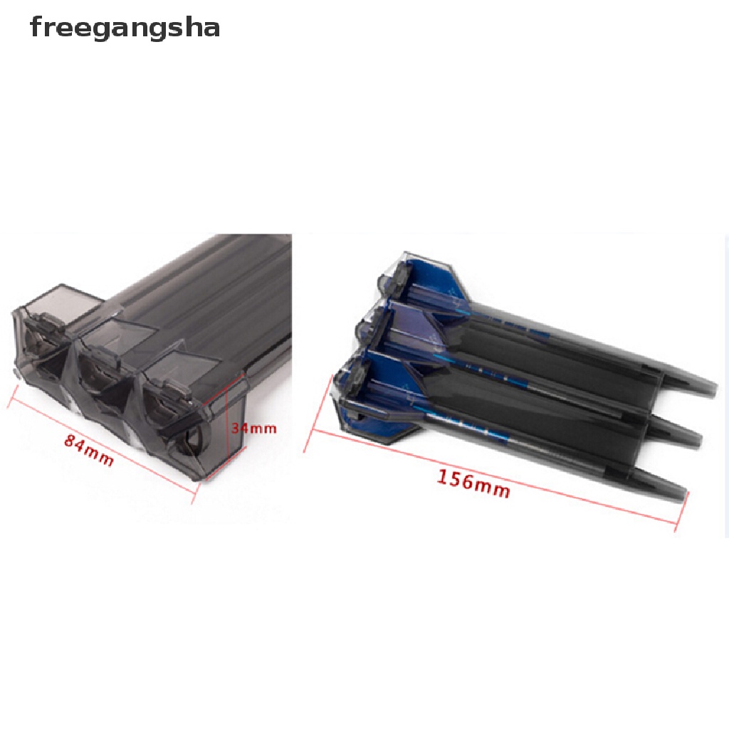 [FREG] 1pc plastic dart box case with locks portable darts accessories 5 colors FDH