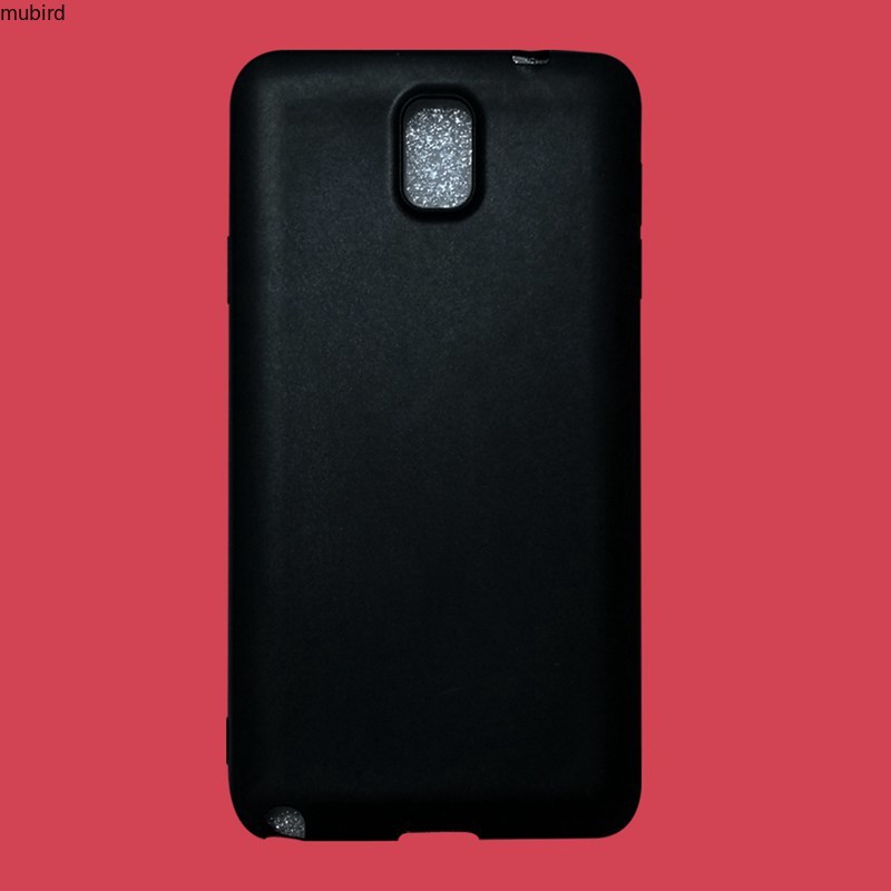 Ốp điện thoại silicon màu đen trơn cho Samsung Note 3 4 5 8 9 10 J6 J4 J8 Plus J1 Ace 2016 A8S A20e