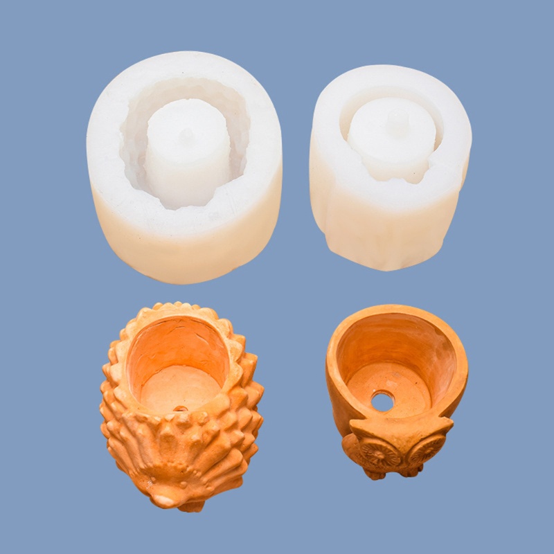 Khuôn Silicone Làm Chậu Hoa Bằng Nhựa Epoxy Resin Diy Trang Trí Nhà Cửa