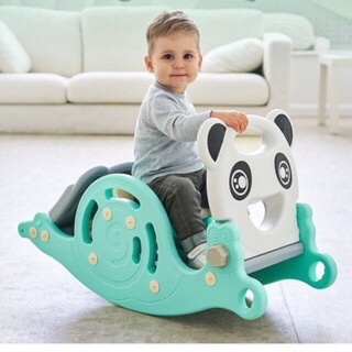 Cầu trượt bập bênh Gấu