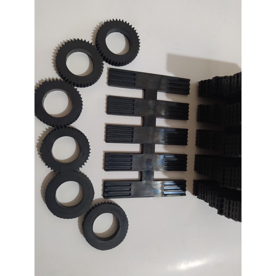 BỘ 6 BÁNH XE CAO SU MÁY ĐẾM TIỀN