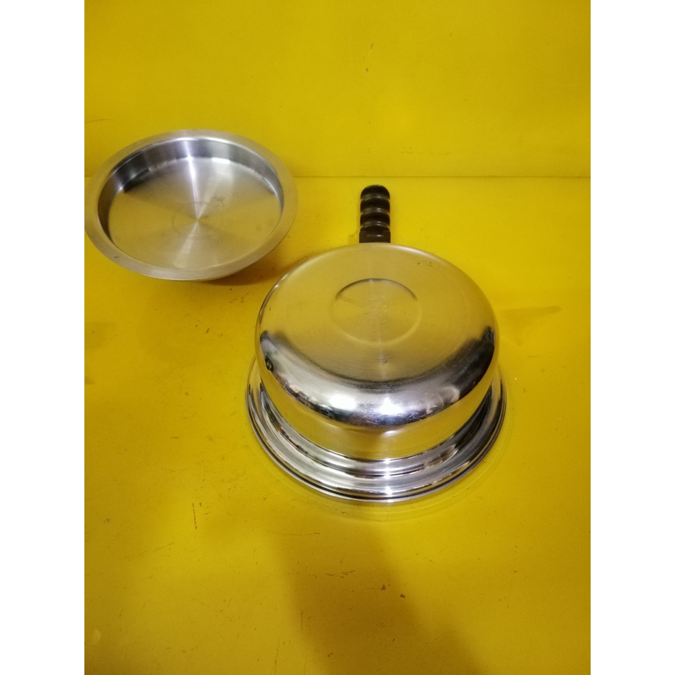 Quánh inox made in Japan nội địa Nhật, size 19cm, cao 8cm (mã 642), Dùng được bếp từ