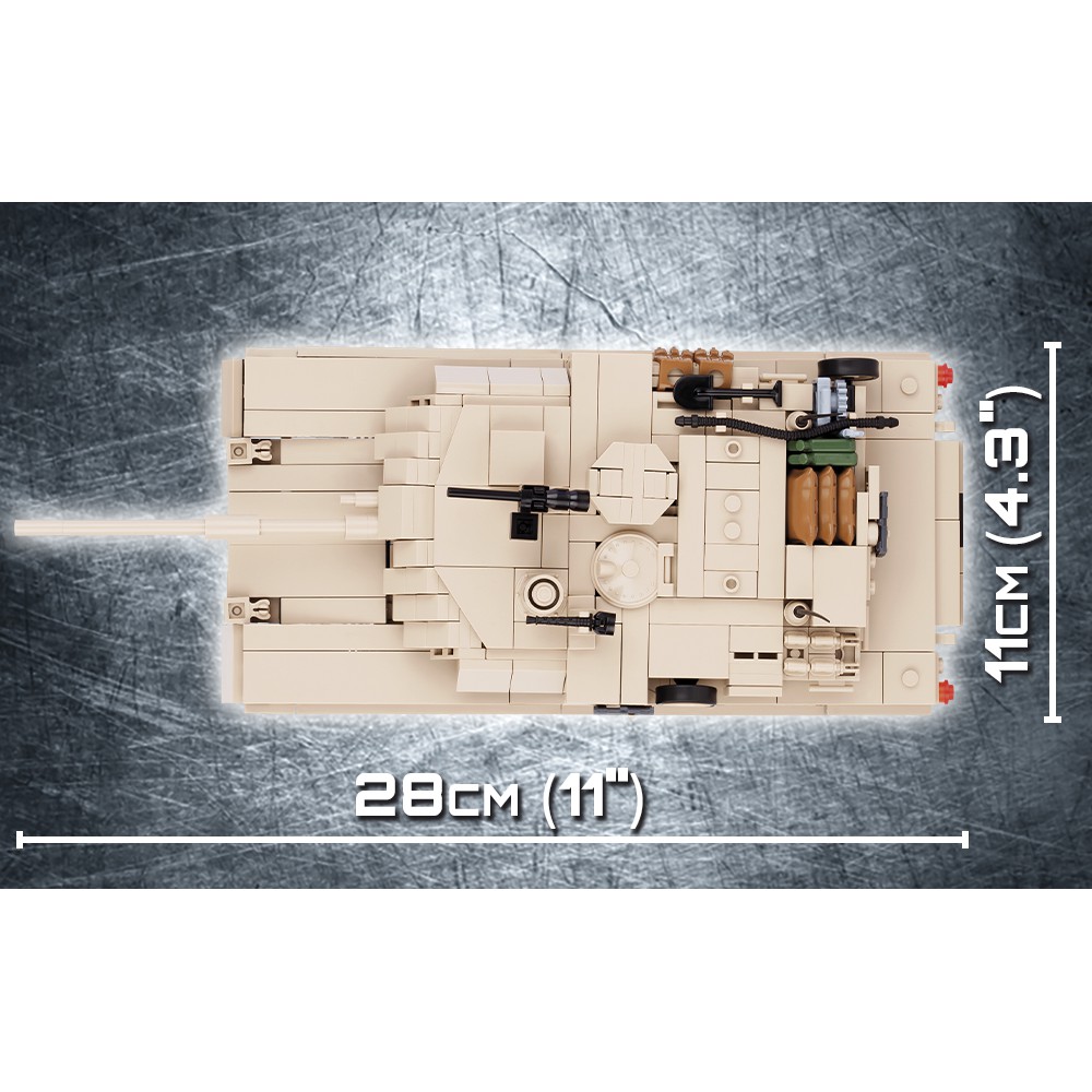 Đồ chơi lắp ráp Lego xe bánh xích - xe tăng - Tank M1A2 Abrams COBI-2608