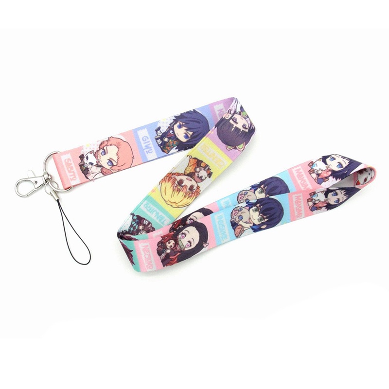 Dây Đeo Điện Thoại Dài Họa Tiết Anime Demon Slayer Độc Đáo