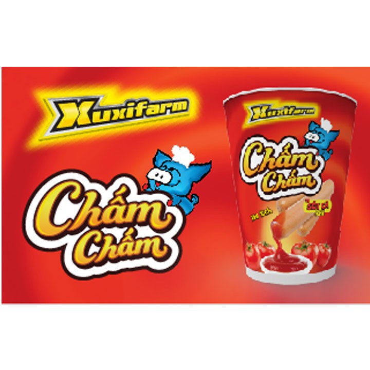 XÚC XÍCH XUXIFARM CHẤM CHẤM VỊ SỐT CÀ ICHI