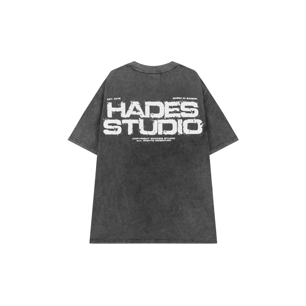 Áo Thun Tay Lỡ Unisex REASSEMBLE 100% Cotton HADES Brand Chính Hãng