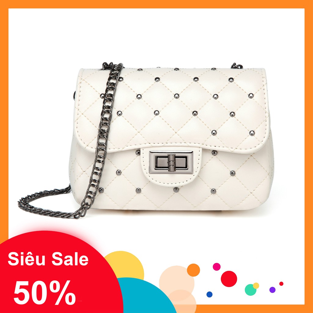 Túi Xách Mini Nữ Kẻ Caro Sành Điệu