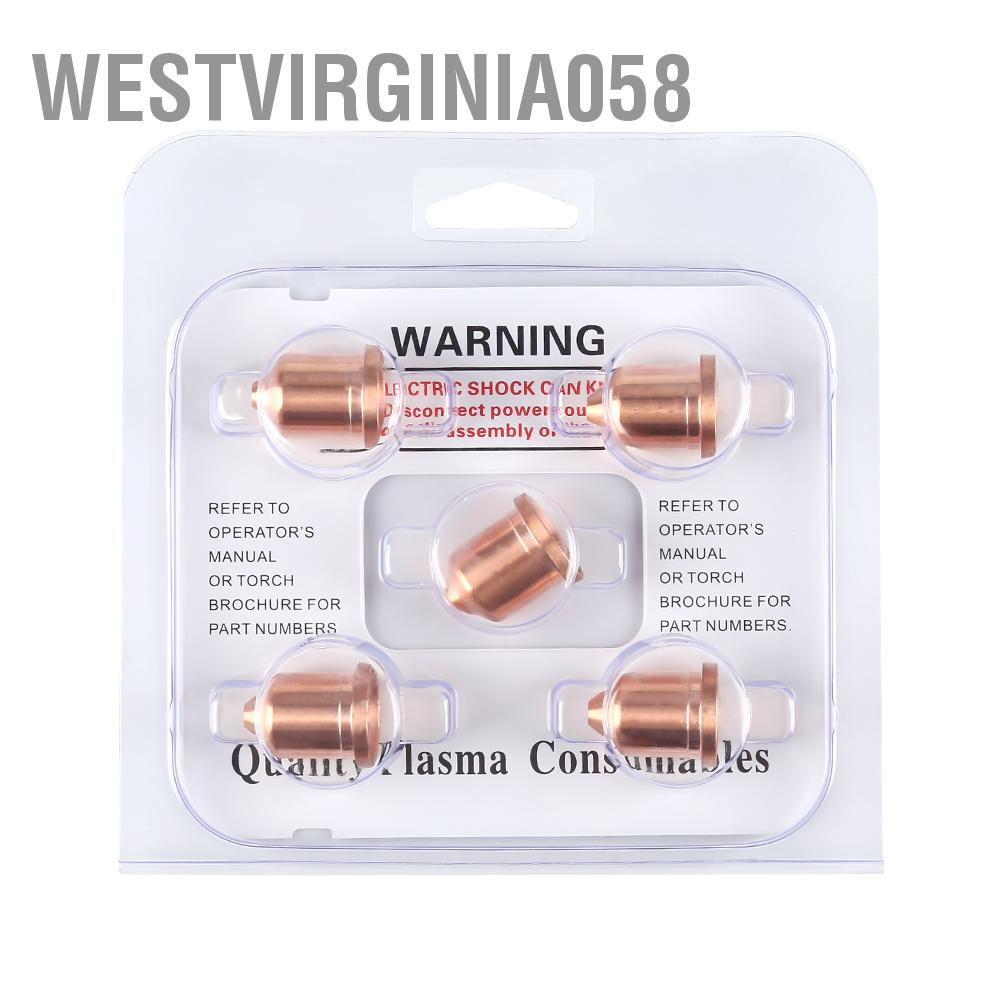 Bộ 5 Đầu Phun Plasma 85A 220816 Đèn Pin Cắt Nhỏ Gọn MAX85 Westvirginia058