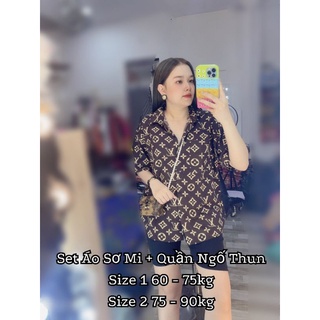 Bigsize 60 - 90kg [ Áo sơ mi Fom Rộng ]
