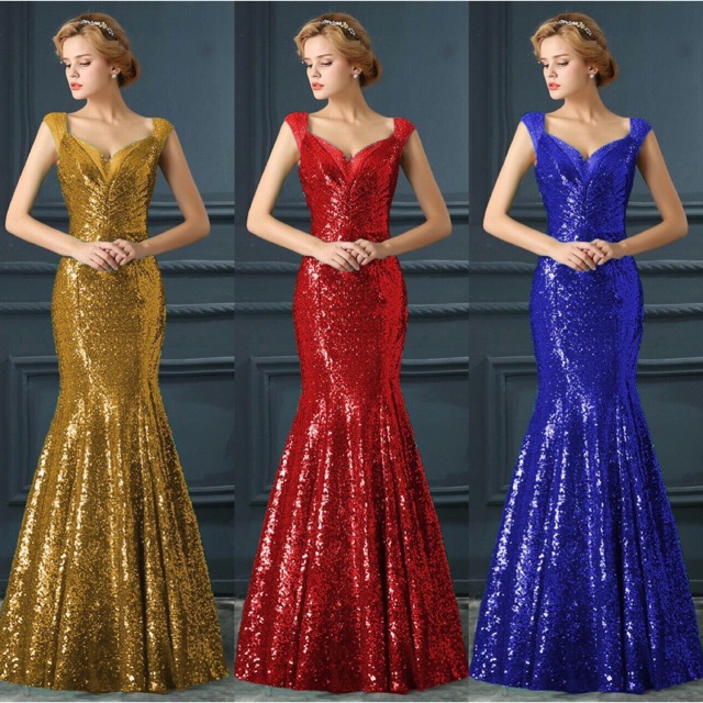 Đầm body kim sa đính cườm