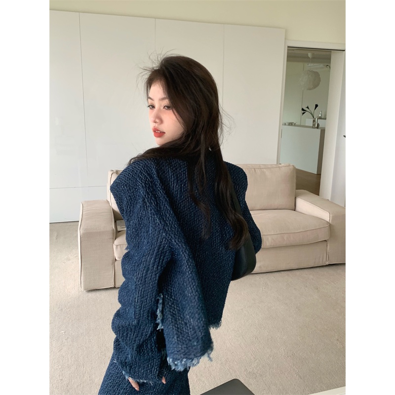 Chân váy/ Áo khoác phong cách Hàn Quốc thời trang dành cho nữ